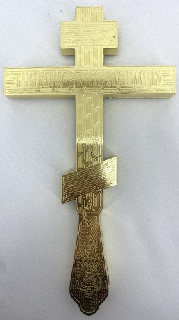 Хрест напрестольний кит. №3, друк Спас 26х14,5см