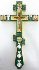 Хрест напрестольний кит. №3, друк Спас 26х14,5см