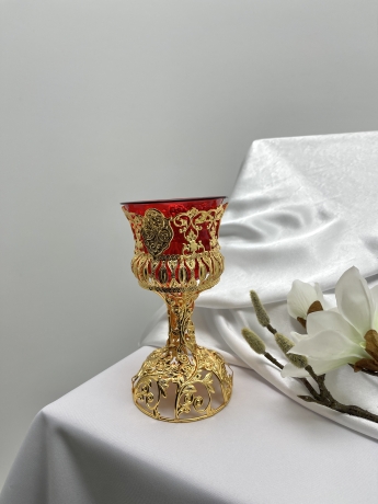 Лампада напрестольна вис. (Кит.) 21х10,5см