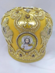 Митра  "Херувим"  жёлтая