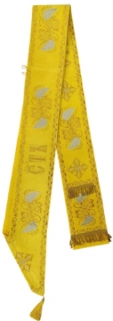 Стихар дияконський з вишивкою на оксамиті Х32817