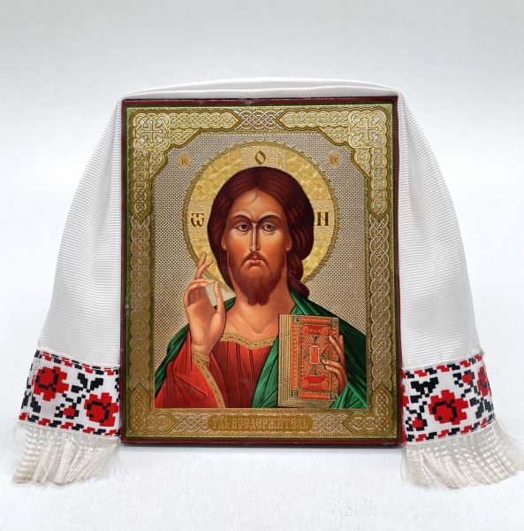 Икона Спасителя 10х12