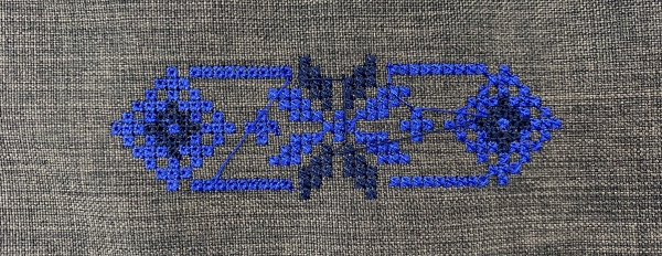 Підрясник платєвий, з вишивкою, тканина кошибо