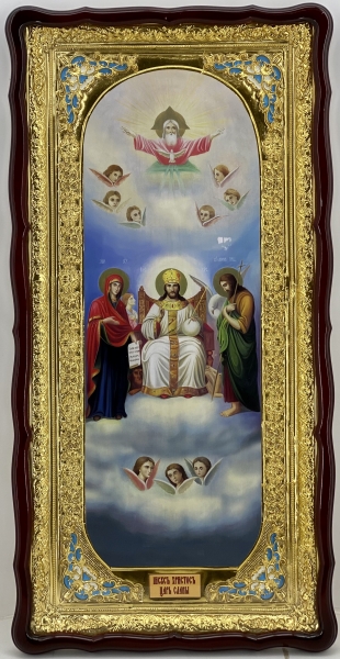 Ікона Спасителя "Цар Слави" (Церковнослов'янською мовою) 121×61