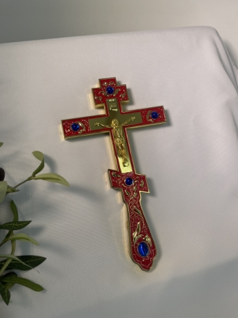 Хрест напрестольний кит. №2 26х14,5см