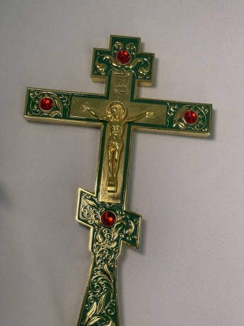 Хрест напрестольний кит. №2 26х14,5см