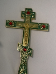 Хрест напрестольний кит. №2 26х14,5см