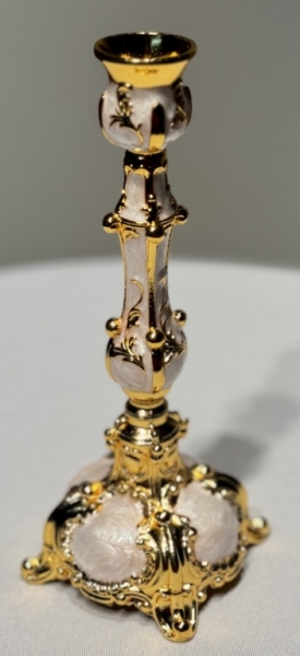 Підсвічник напрестольний біл. (Кит.) 17х8см