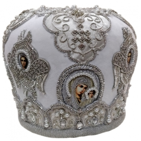 Митра "Херувим" біла