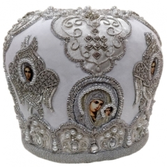 Митра  "Херувим"  белая