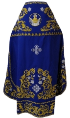 Облачення священника, вишите на габардині, вишивка &quot;Роза&quot; з вишитим галуном