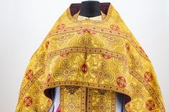 Облачение священника, с турецкой парчи "Иверський крест" с пришивним галуном