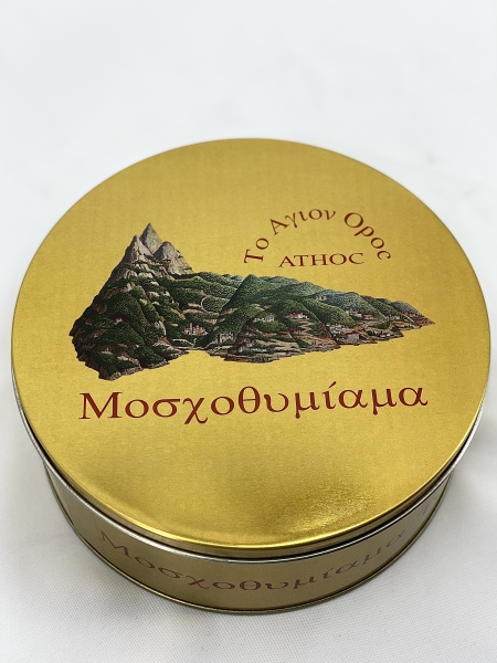 Ладан с натуральных масел и Ливанской смолы в металических коробках (