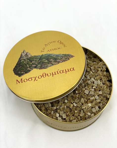 Ладан с натуральных масел и Ливанской смолы в металических коробках (