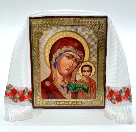 Ікона Богородиці "Казанська" (Візантія) 10х12