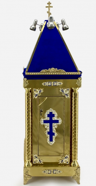 Аналой кліросний (мет.) 52х52см, (висота 170-104см)