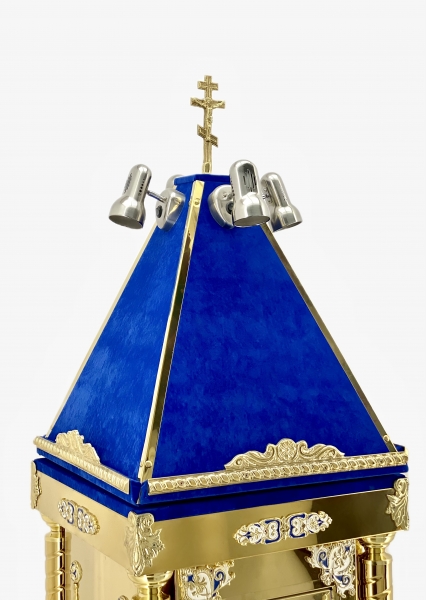 Аналой кліросний (мет.) 52х52см, (висота 170-104см)