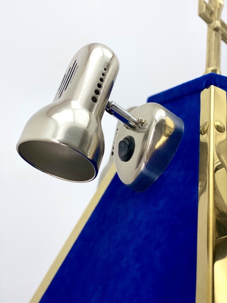 Аналой кліросний (мет.) 52х52см, (висота 170-104см)