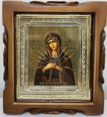 Іконки Богородиці &quot;Пом'якшення злих сердець&quot; 19х17 см
