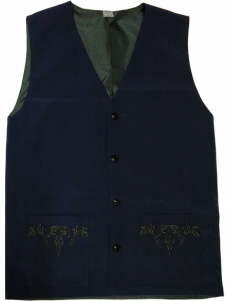 Жилетка с вышивкой 