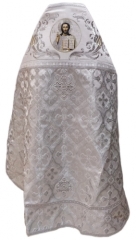 Облачення священника комбіноване з парчі &quot;Флорівський хрест&quot;, з вишитим опліччям, Вишивка &quot;Нова вишивка&quot;