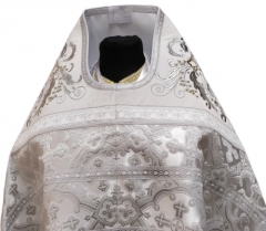 Облачення священника комбіноване з парчі &quot;Флорівський хрест&quot;, з вишитим опліччям, Вишивка &quot;Нова вишивка&quot;