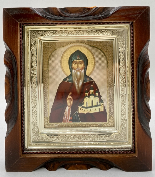 Икона свящ. кн. Олег Брянский 19х17