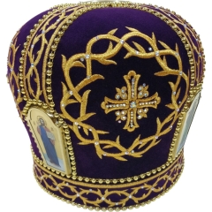 Митра  "Терновый венец"  фиолетовая