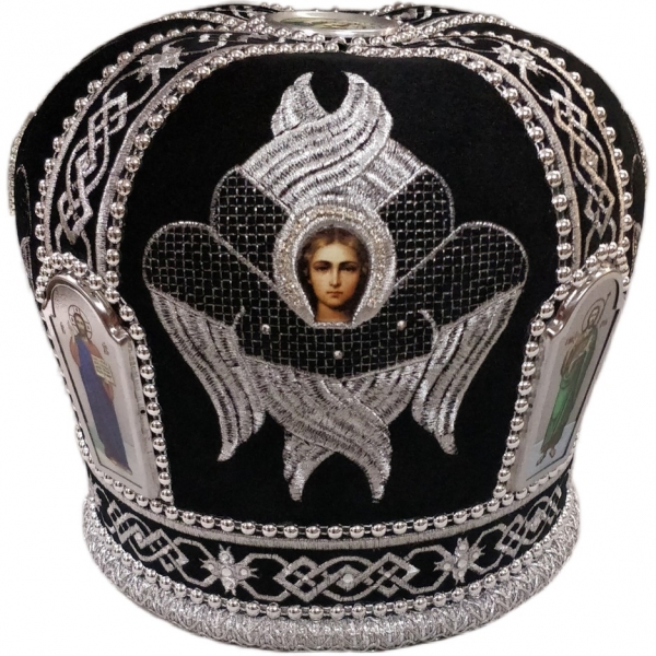 Митра Херувим черная