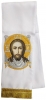 Закладка с иконой Нерукотворный образ белая