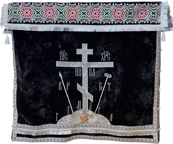 Облачение на престол вышивка