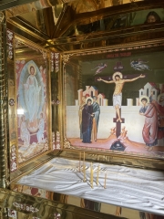 Панахидний кіот під пісок 142х75х275