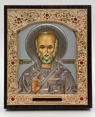 Ікона свт. Микола Чудотворець без митри 11x13