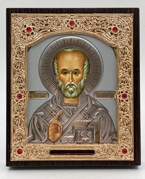 Икона свящ. Николай Чудотворец 11x13