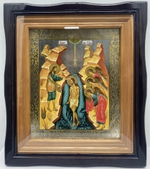 Кіот з змінними іконами Двунадесятих свят 54х47см