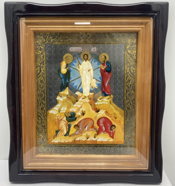 Кіот з змінними іконами Двунадесятих свят 54х47см