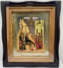 Кіот з змінними іконами Двунадесятих свят 54х47см
