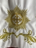 Комбіноване облачення священника вишите на оксамиті, з вишитими іконами