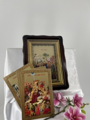 Кіот з літографіями 41,5х31,5см