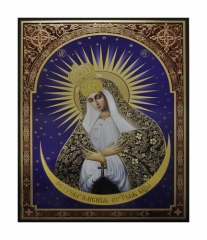 Икона Богородицы Остробрамская 30х40