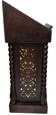 Аналой бічний, 43х43 см, (Висота 117-93см)