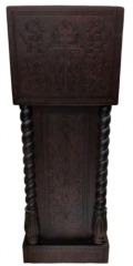 Аналой бічний, 43х43 см, (Висота 117-93см)