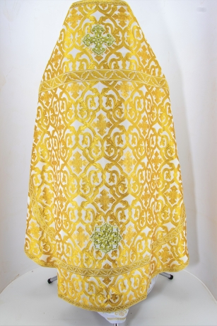 Облачення священника з грецької парчі, з пришивним галуном