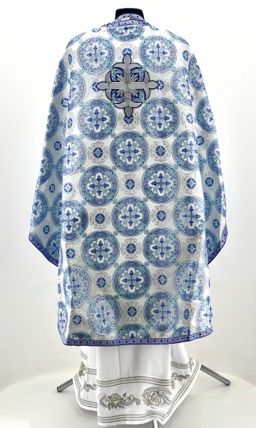 Облачение священника Греческий крой, парчевая ткань, с пришивным галуном