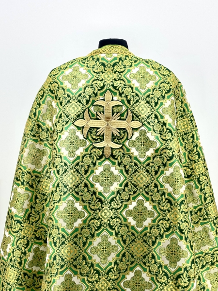 Облачение священника Греческий крой, парчевая ткань, с пришивным галуном