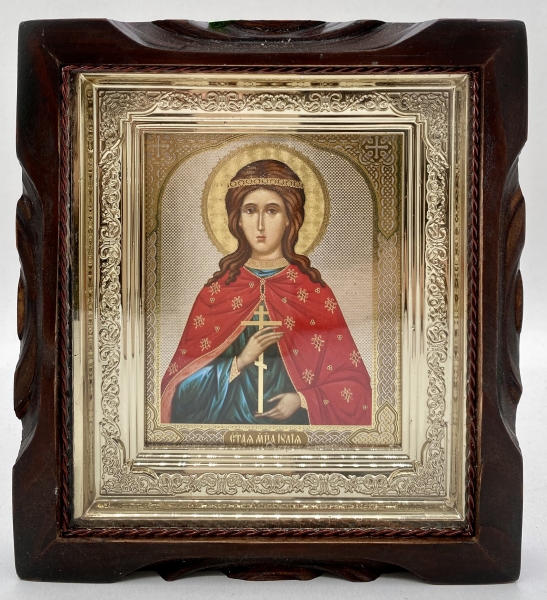 Икона свящ. мц. Юлия 19х17