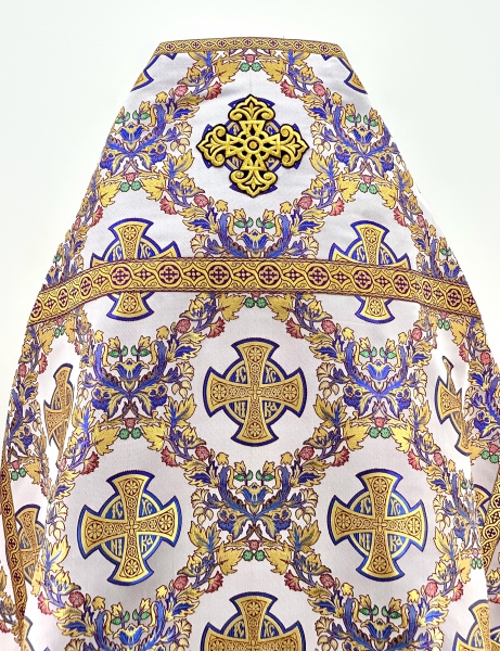 Облачення священника, з парчі з пришивним галуном