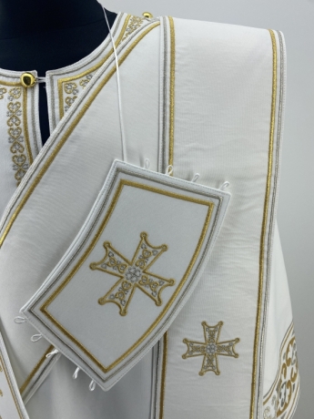 Стихарь дияконський, вишивка "Сердечко"