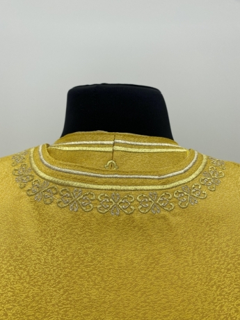 Облачення священника Грецький крій, парчева тканина, з вишитим галуном, вишивка "Сердечка"