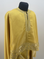 Облачення священника Грецький крій, парчева тканина, з вишитим галуном, вишивка &quot;Сердечка&quot;